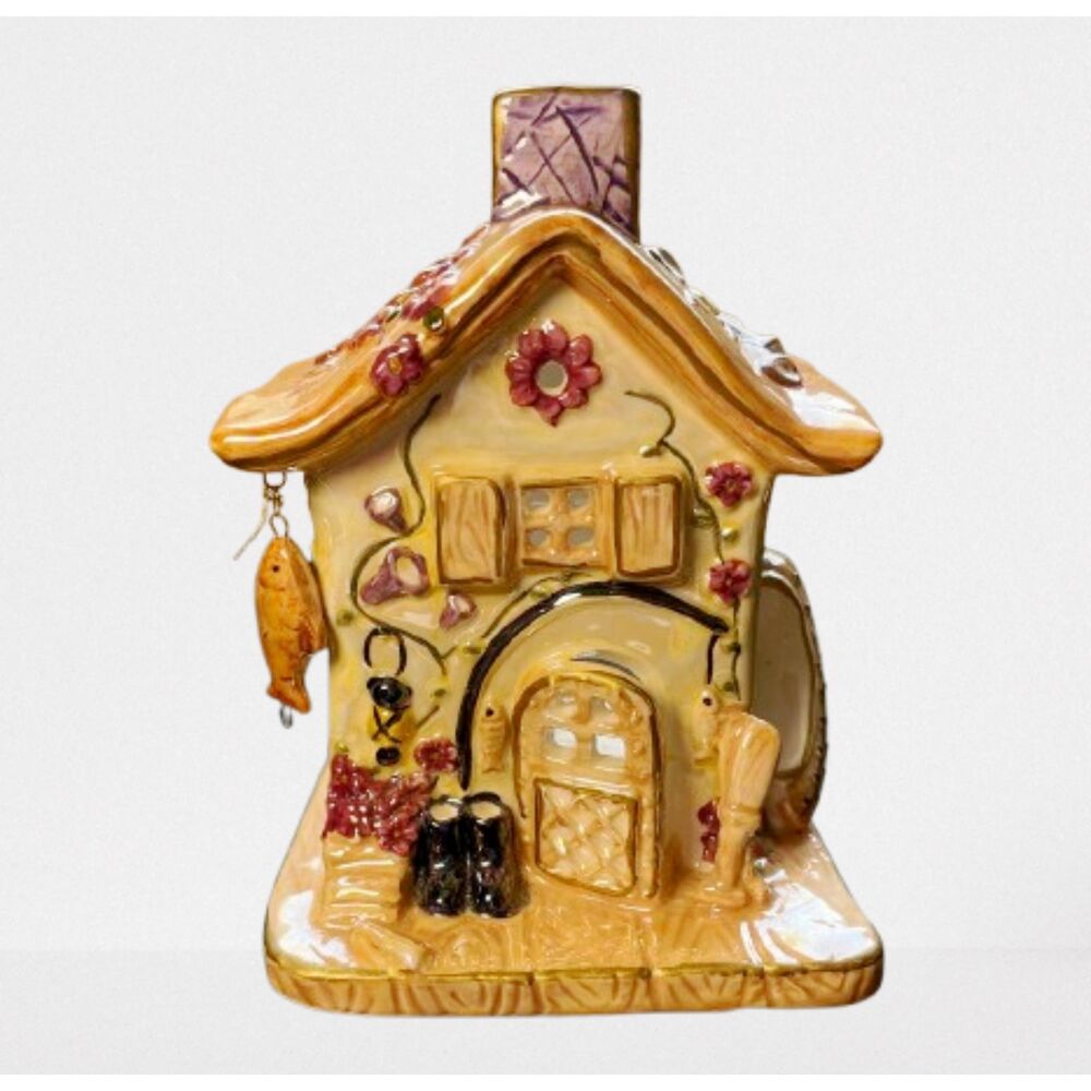 Fisherman's Cottage Tea Light Candle Holder